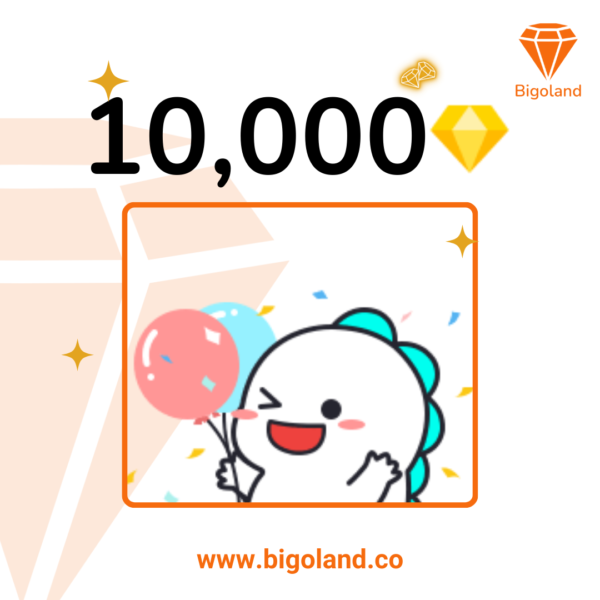 10,000 Diamantes BIGO LIVE