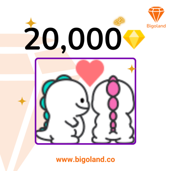 20,000 Diamantes BIGO LIVE